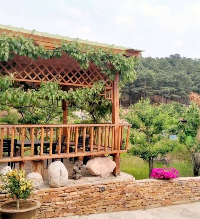 天津蓟县梨木台盈美山庄 群山环绕的田园民宿体验